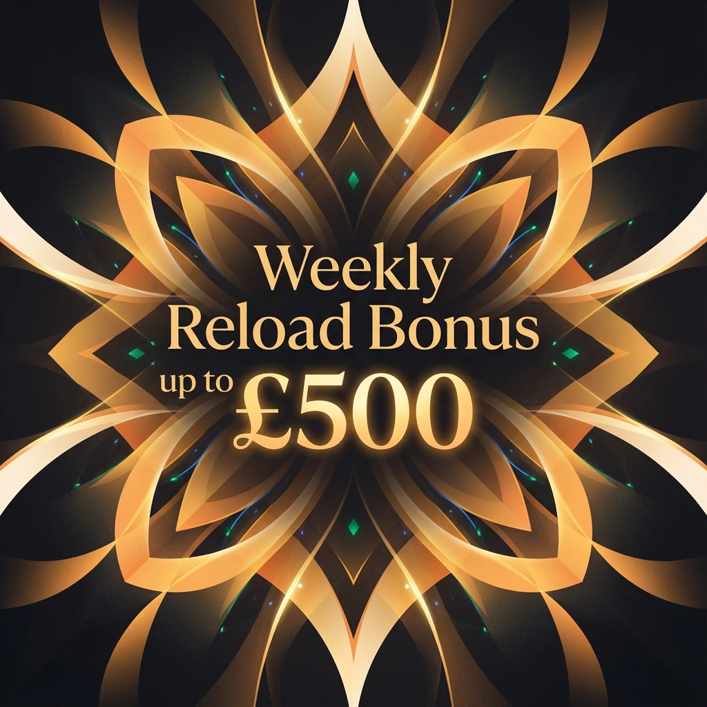Weekly Reload Bonus up to £500